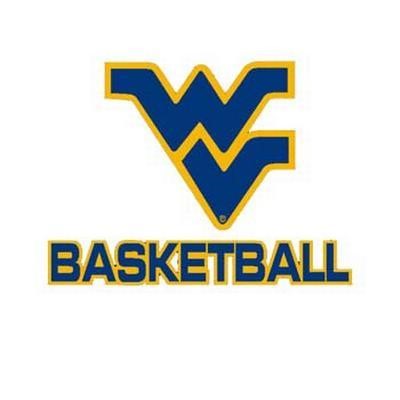 WVU Basketball Logo Decal