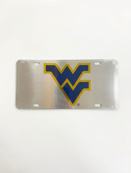 WVU Gold and Blue License Plate