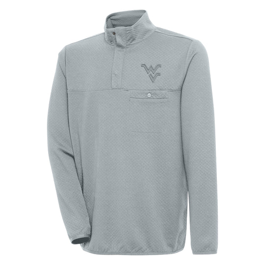 WVU Mens Steamer Pullover