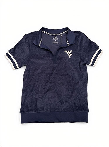 WVU Womens Terry Cloth Polo