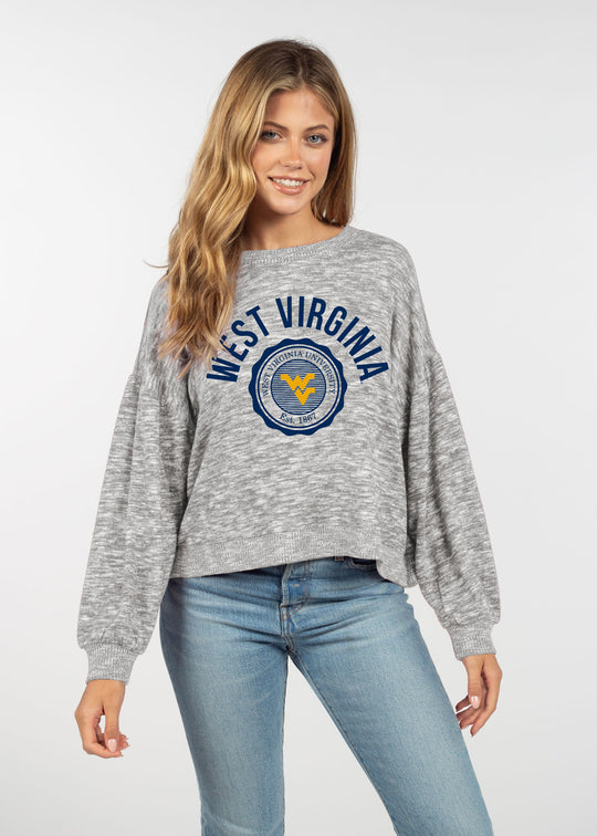 WVU Puff Sleeve Top