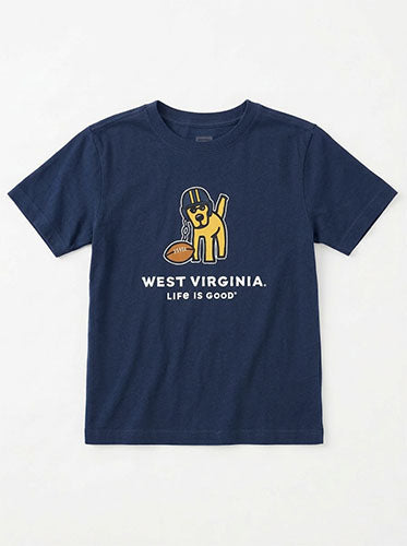 WVU Youth Life Is Good Tee