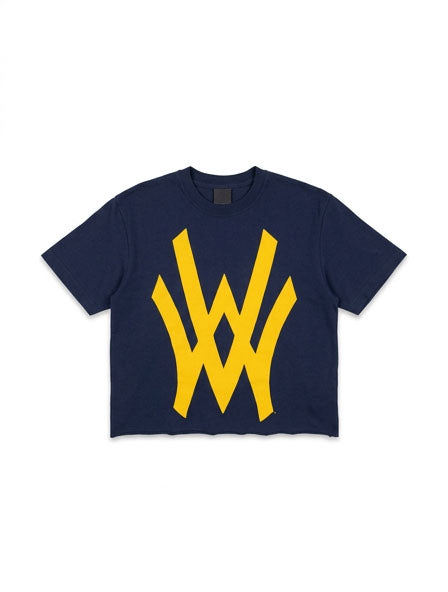 WVU Womens Old Baseball Logo Tee