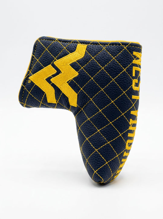 WVU Quilted Blade Putter Cover