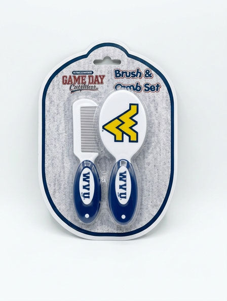 WVU Baby Brush Set