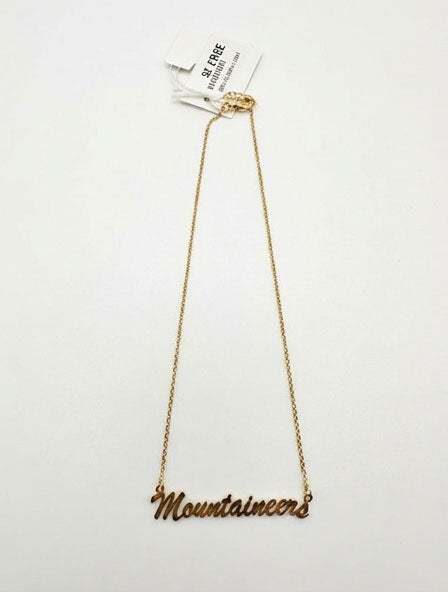 WVU Mountaineers Necklace
