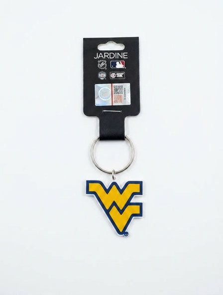 WVU 3d Keychain