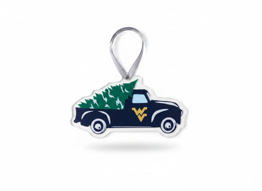 WVU Truck Ornament