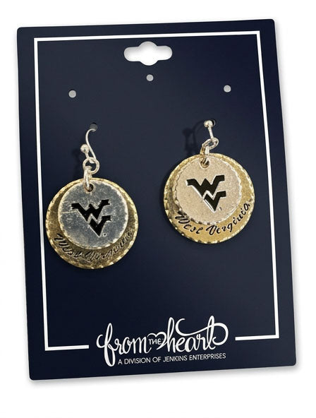 WVU Haute Stamp Earrings