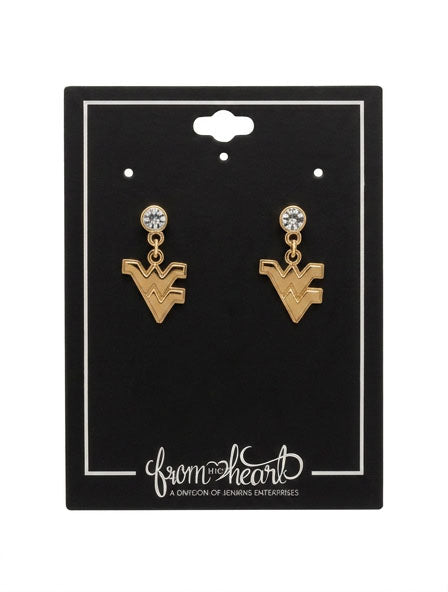 WVU Lydia Earrings