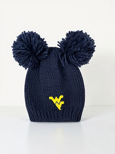 WVU Youth Girls Rev Beanie