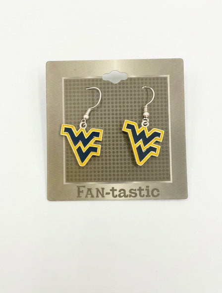 WVU Earrings