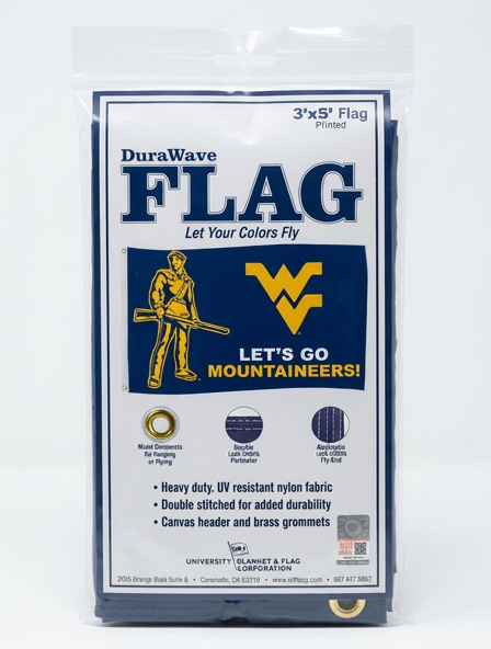 WVU Lets go Flag