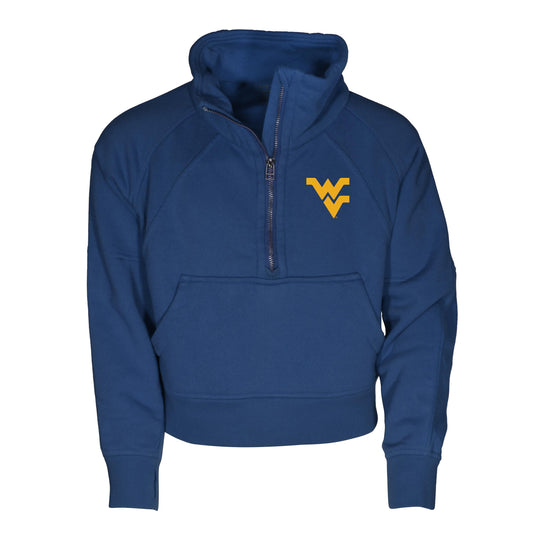 WVU Youth Girls Dawn Quarter Zip
