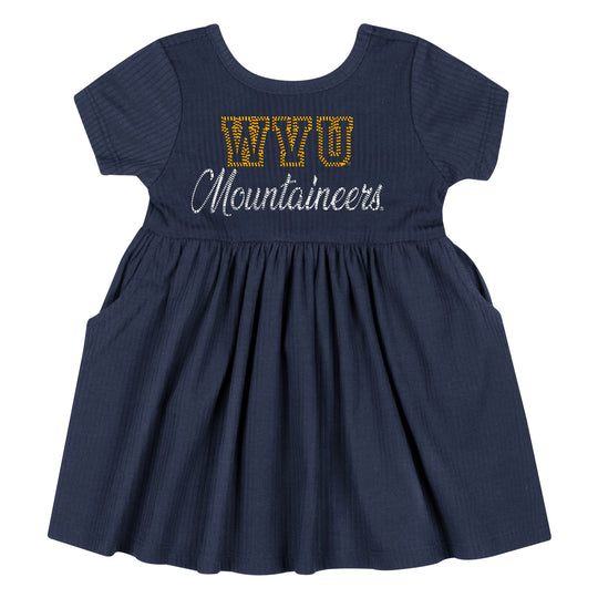 WVU Infant Flarietta Dress