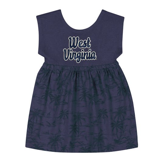 WVU Infant Girls Joy Dress