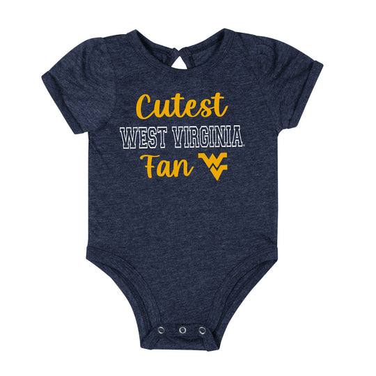 WVU Infant Muffin Onesie
