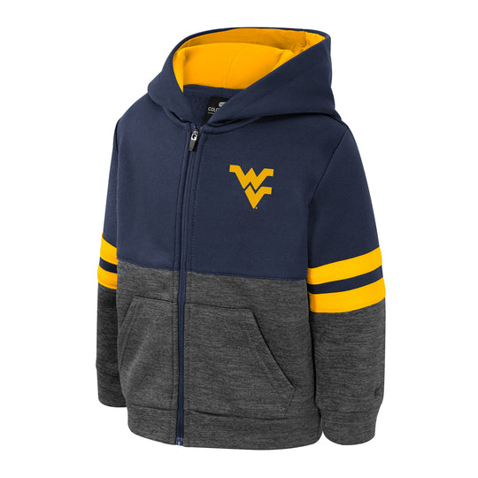 WVU Toddler Bandit Full Zip Hoodie