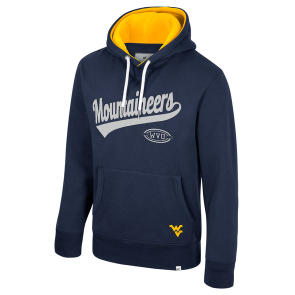 WVU Mens 2029 Pullover Vintage Hoodie