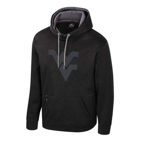 WVU Mens Fridge Blackout Hoodie