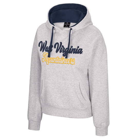 WVU Womens Sugar Embossed Hoodie