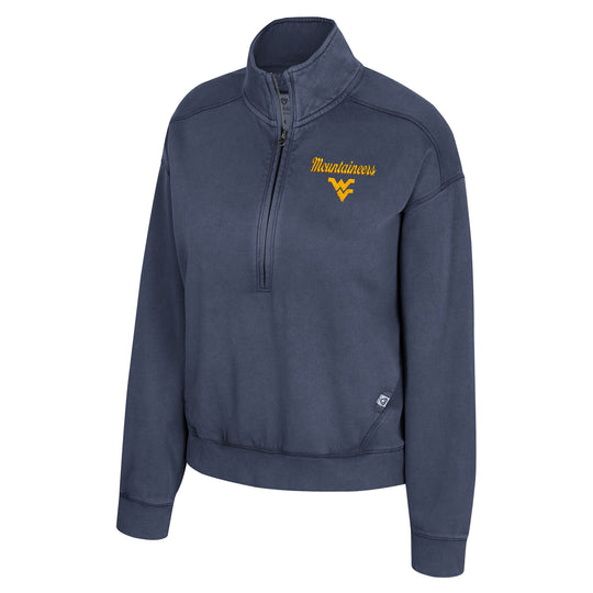 WVU Womens Camille Half Zip