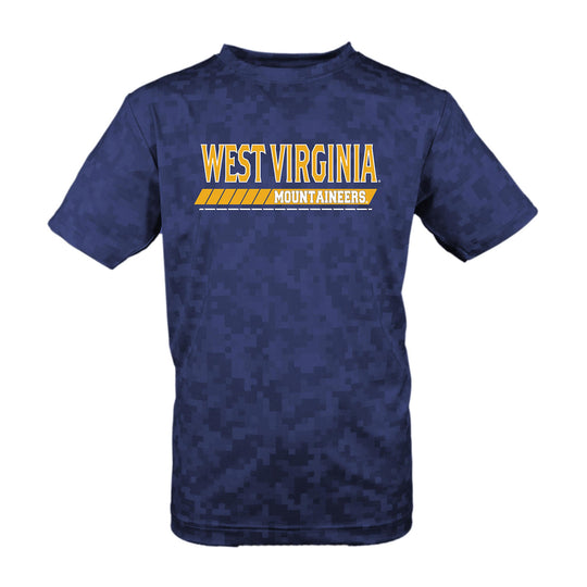 WVU Youth Digi Camo Tee