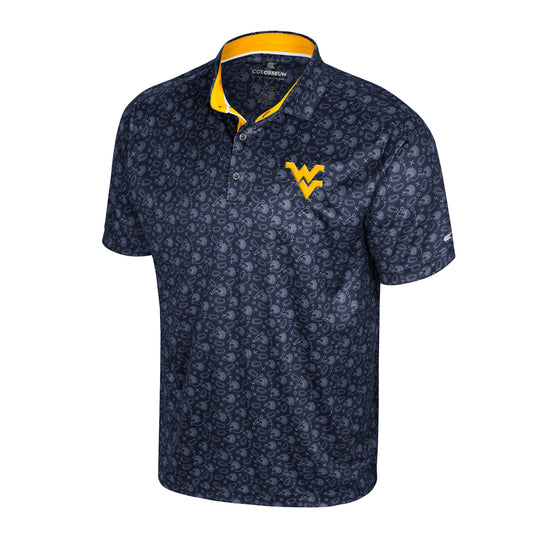 WVU Mens Game Play Polo