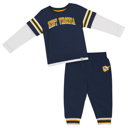 WVU Infant Gaurdin Set