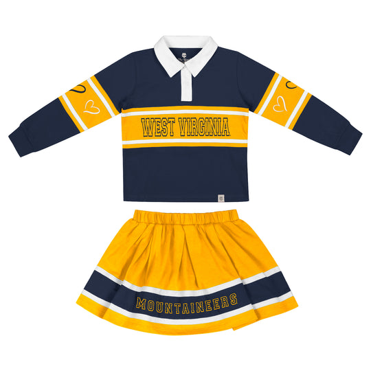 WVU Toddler Girl Homecoming Set