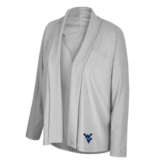 WVU Womens Diamond Cardigan