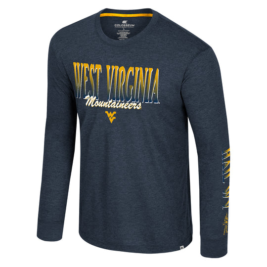 WVU Mens Frank Long Sleeve Tee