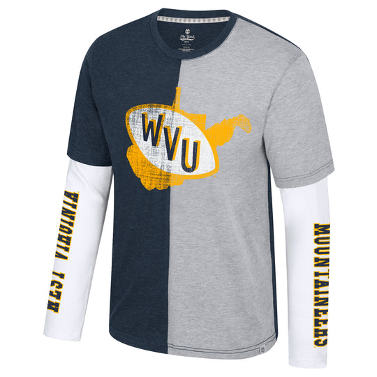 WVU 2Fer Long Sleeve Tee