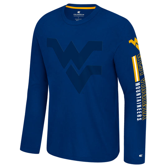 WVU Mens Long Sleeve Ritchie Tee