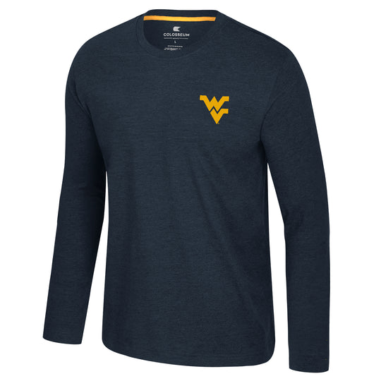 WVU Mens Camary Long Sleeve Tee