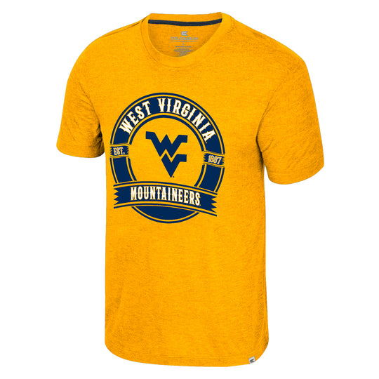 WVU Mens Frank Short Sleeve Tee