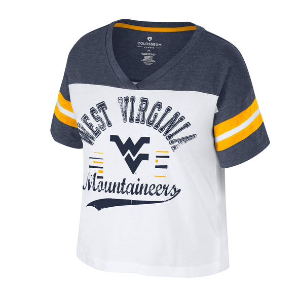 WVU Womens Walk Like That Short Sleeve Tee