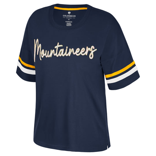 WVU Womens Realist Oversized Tee