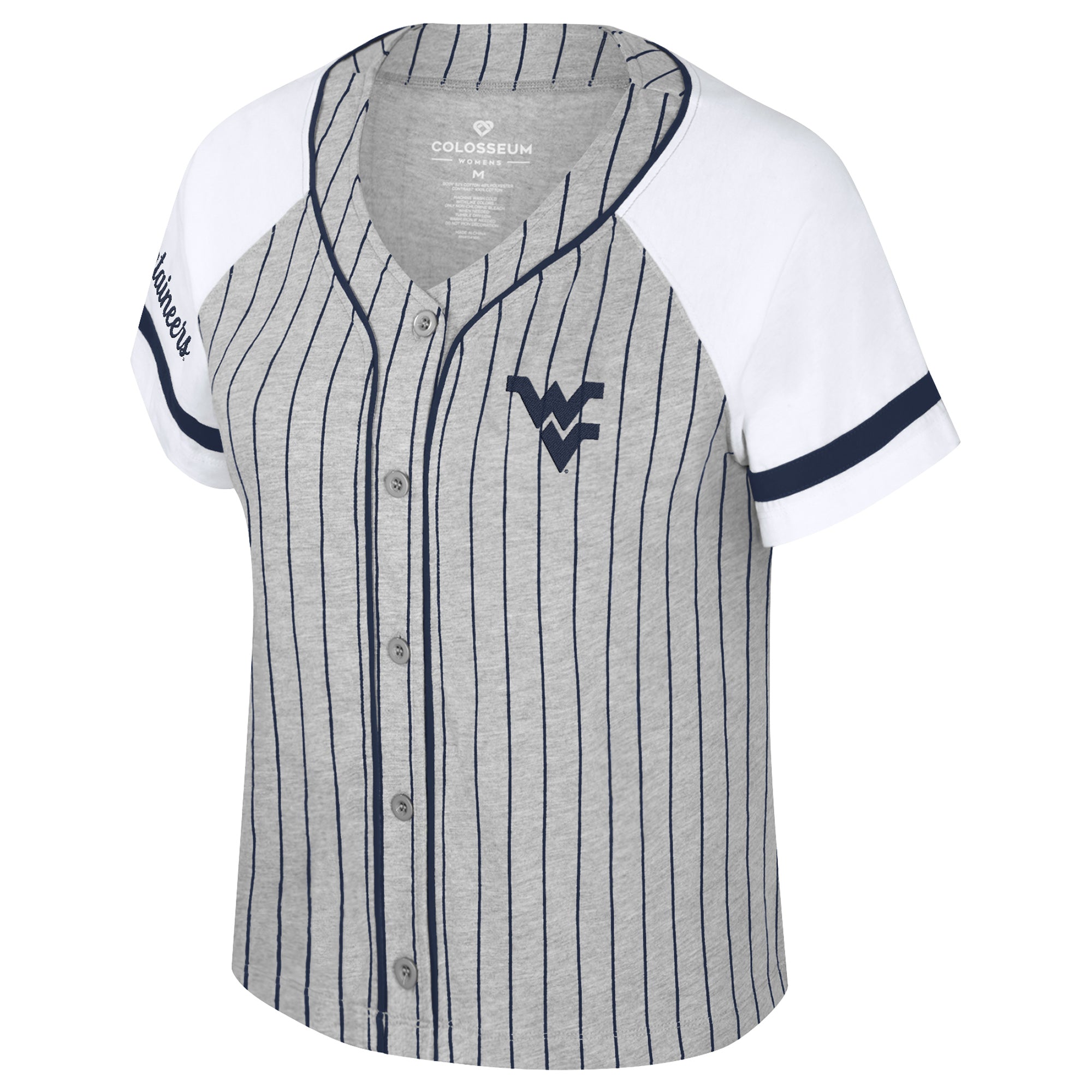 WVU Womens Baseball Shirt – Mountaineer World