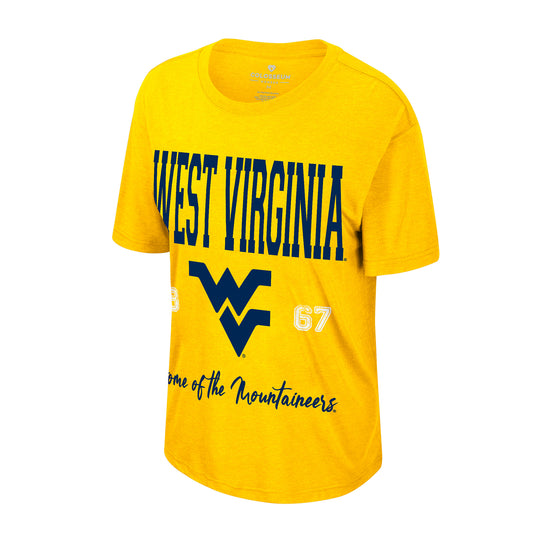WVU Womens Oversized Ever Tee