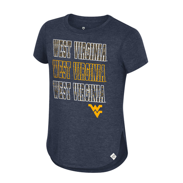 WVU Girls Hathaway Tee