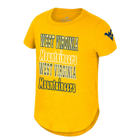 WVU Youth Girls Bluey Tee