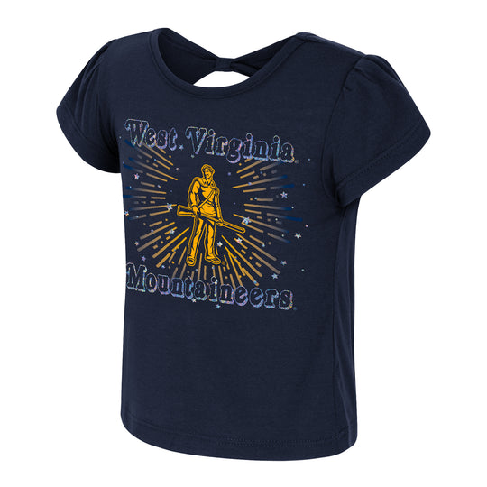 WVU Toddler Sparkler Tee