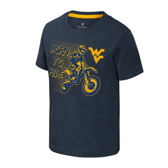 WVU Toddler Motorcycle Tee