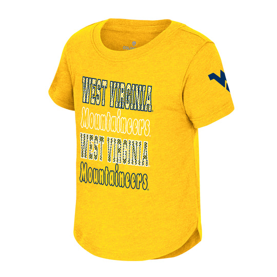 WVU Toddler Girls Bluey Tee