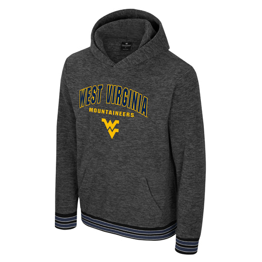 WVU Mens Luther Fleece Hoodie