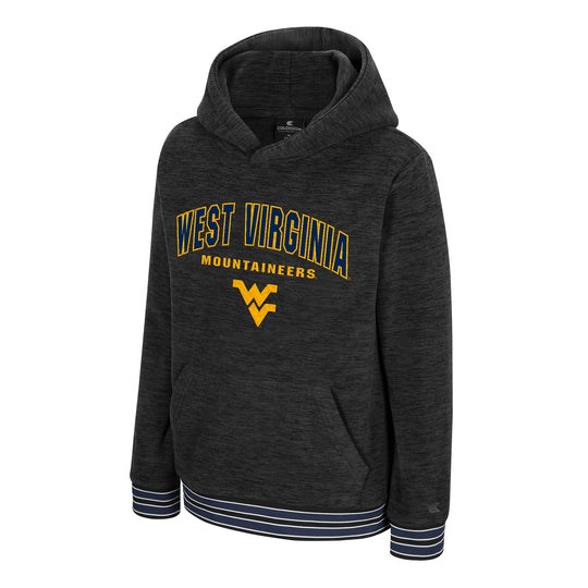 WVU Youth Luther Pullover Fleece Hoodie