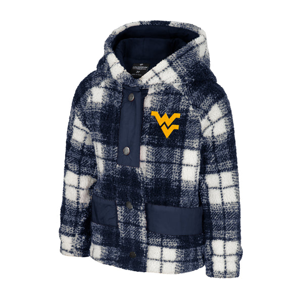 WVU Toddler Prep School Sherpa Jacket