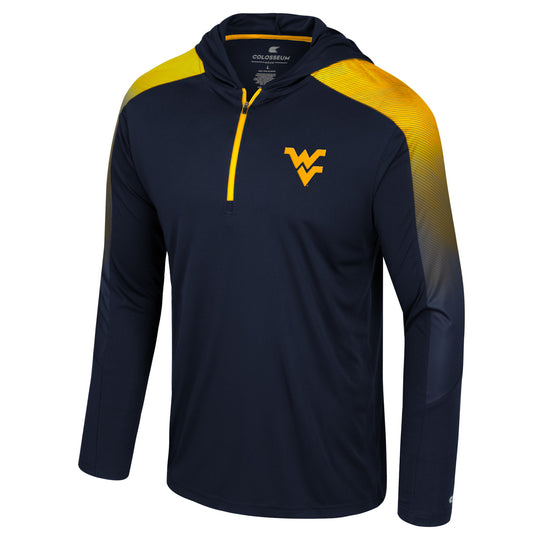WVU Mens Quantum Hooded Windshirt