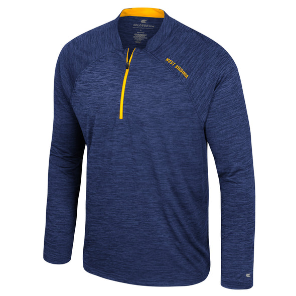 WVU Mens Theoretical Quarter Zip